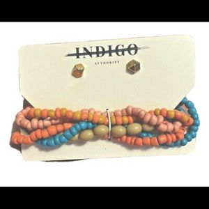 Monarch Pastel Bracelet and Earring Set